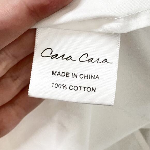 Cara Cara Sip Sip Off the Shoulder Square Neck Mini Dress in White Size XS - Picture 5 of 7